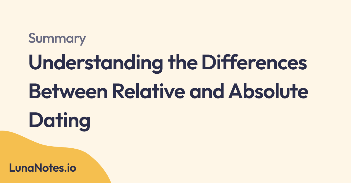 Lunanotes Understanding The Differences Between Relative And Absolute